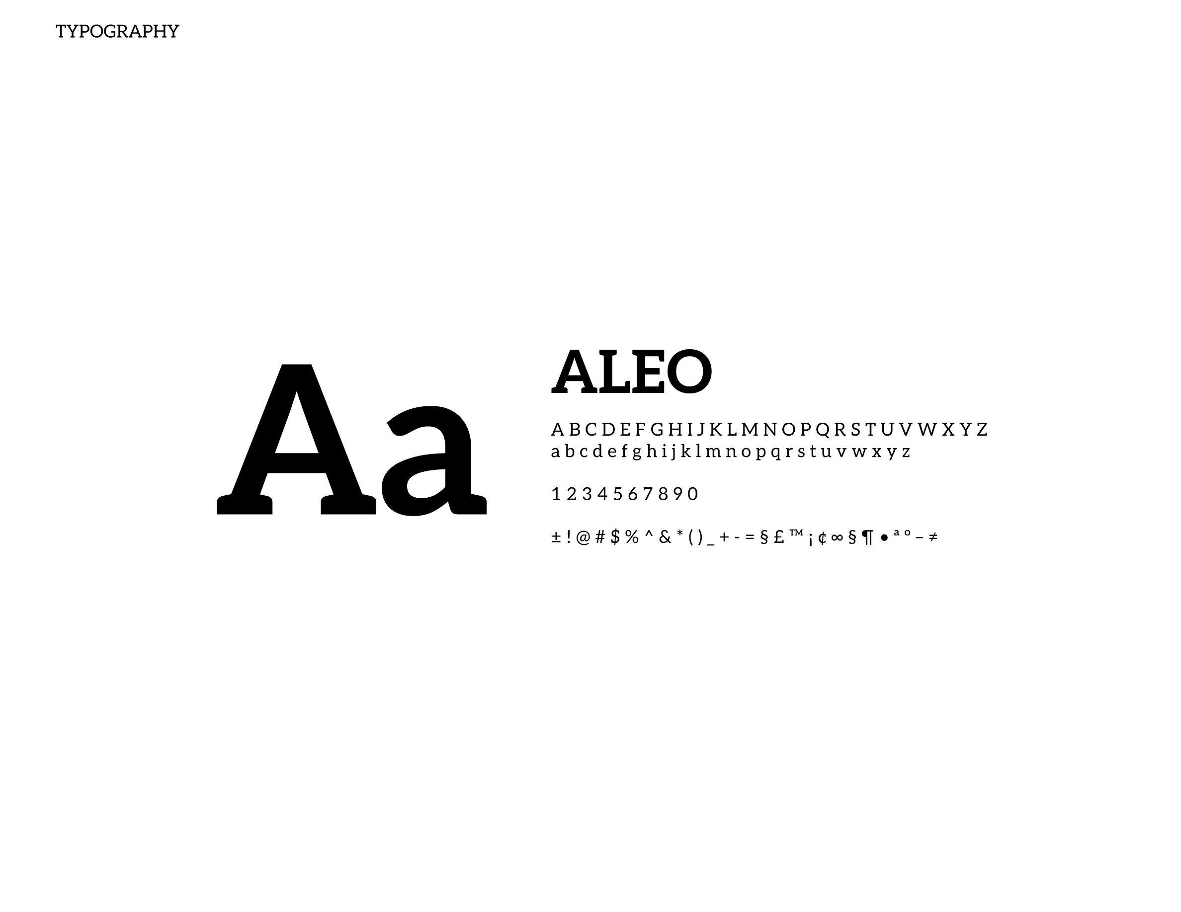 Khana Americana typography